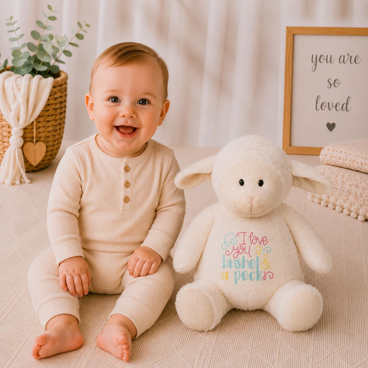 I Love You A Bushel & A Peck Stuffed Animals Stuffed Animal Harlow Boutique Official Online Store 