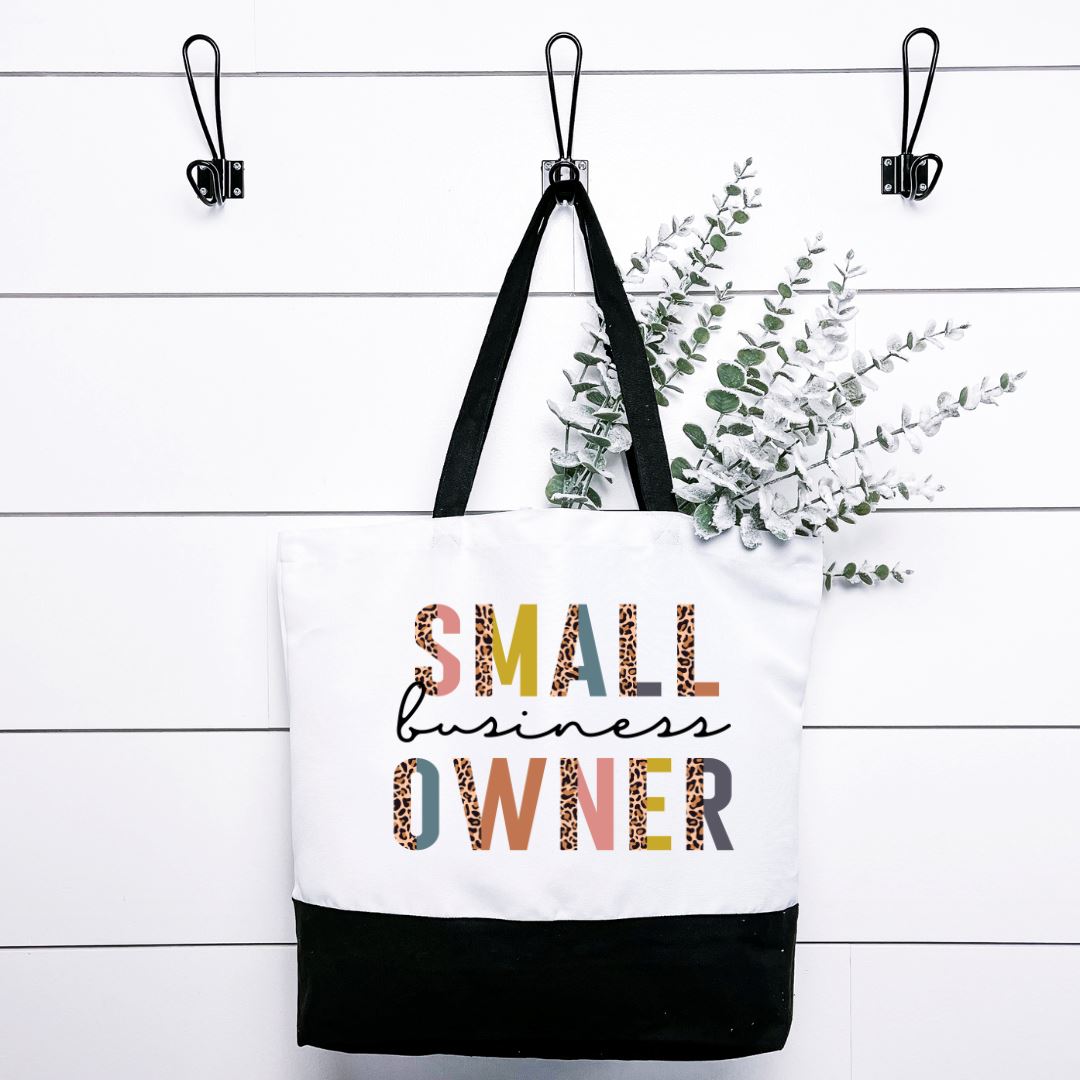 Small Business Owner Tote Bag Harlow Boutique Official Online Store 