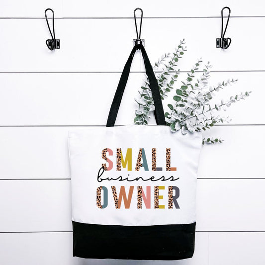 Small Business Owner Tote Bag Harlow Boutique Official Online Store 