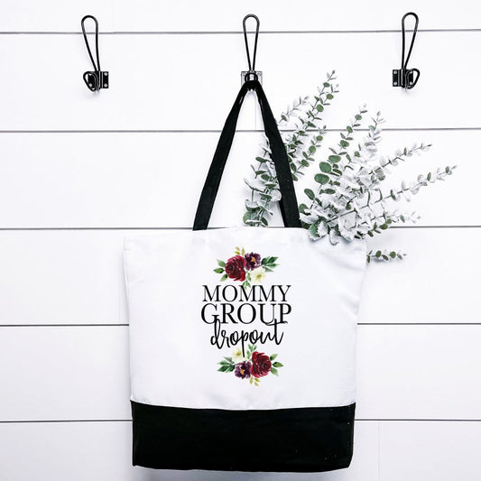 Mommy Group Dropout Tote Bag Harlow Boutique Official Online Store 