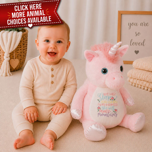 Let Her Sleep For When She Wakes She Will Move Mountains Stuffed Animals Stuffed Animal Harlow Boutique Official Online Store 
