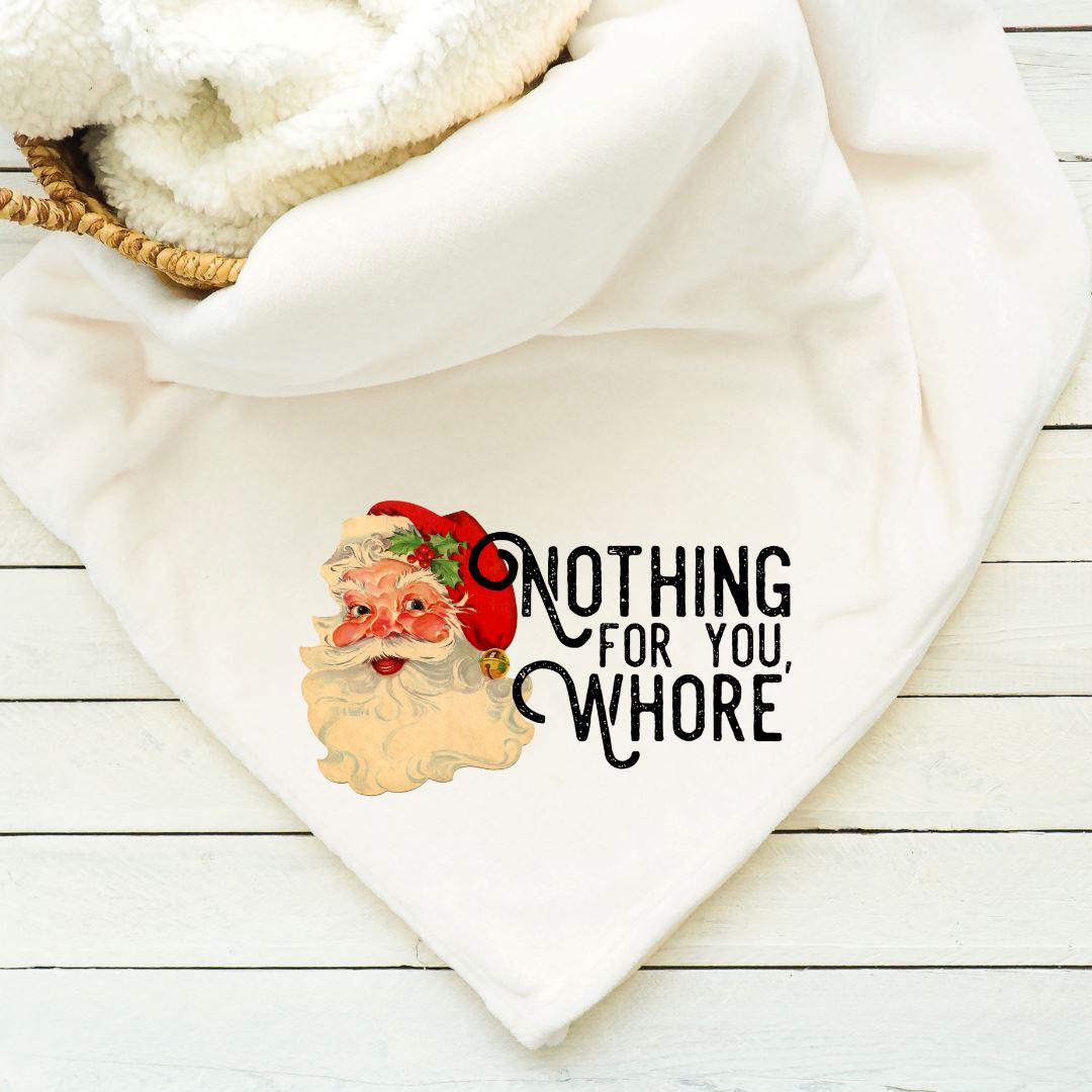 Nothing For You Whore Blanket mws_apo_generated Harlow Boutique Official Online Store 