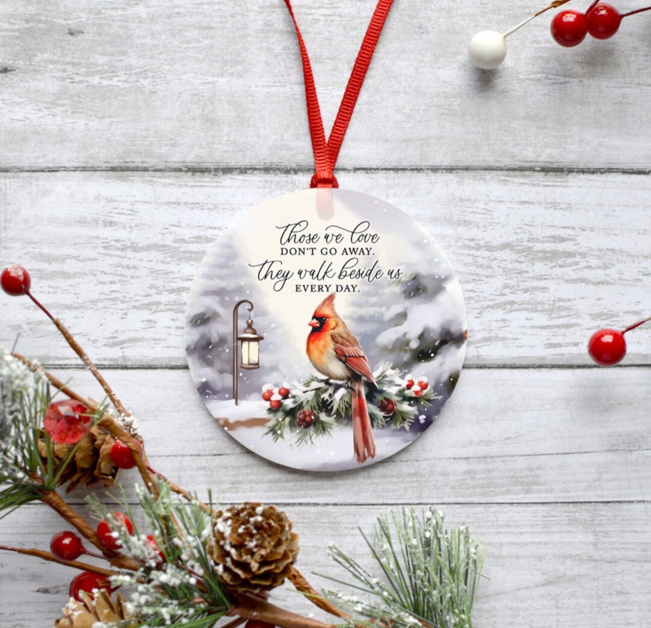 CARDINAL MEMORIAL ORNAMENT Ornament Harlow Boutique Official Online Store 