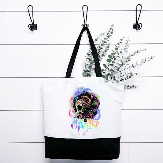 Zero Fucks Given Tote Bag Harlow Boutique Official Online Store 