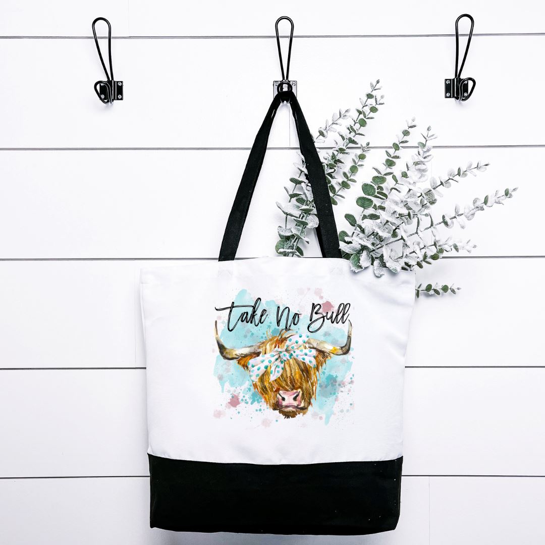 Take No Bull Tote Bag Harlow Boutique Official Online Store 