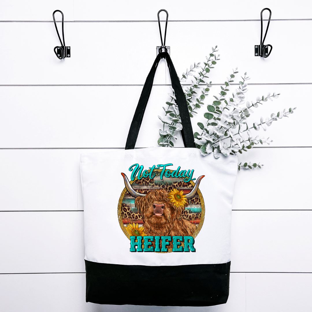 Not today Heifer Tote Bag Harlow Boutique Official Online Store 