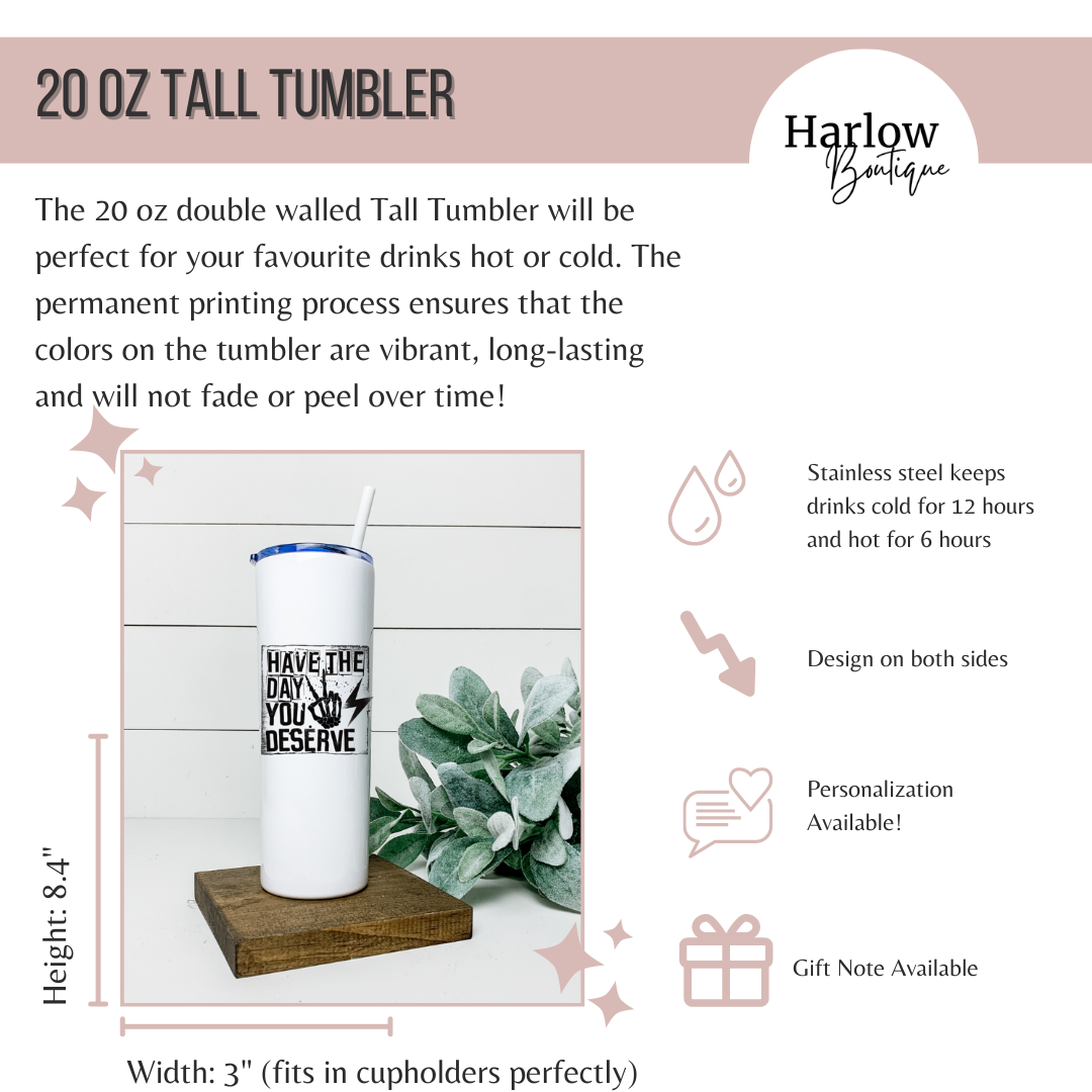 BE KIND TALL TUMBLER