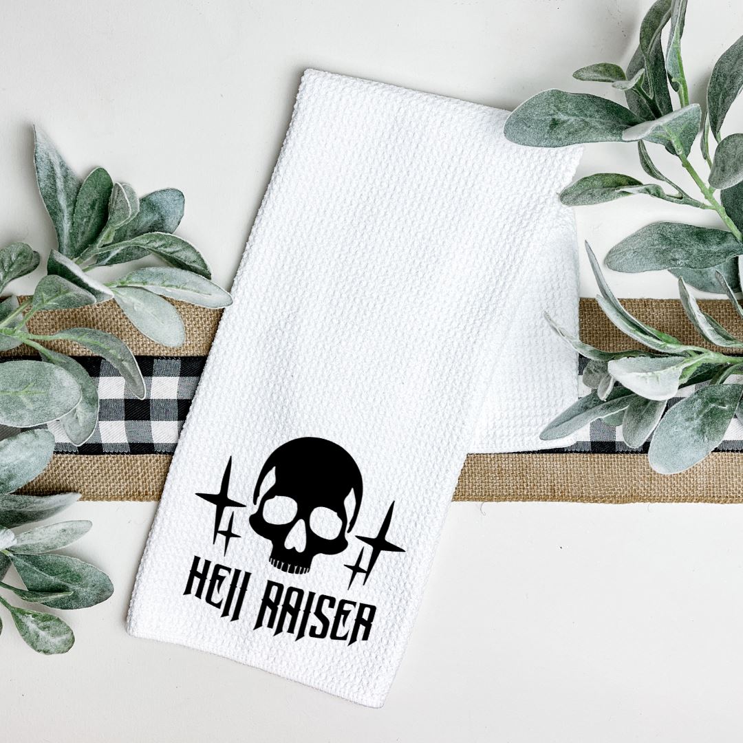 HELL RAISER TEA TOWEL Tea Towel Harlow Boutique Official Online Store 