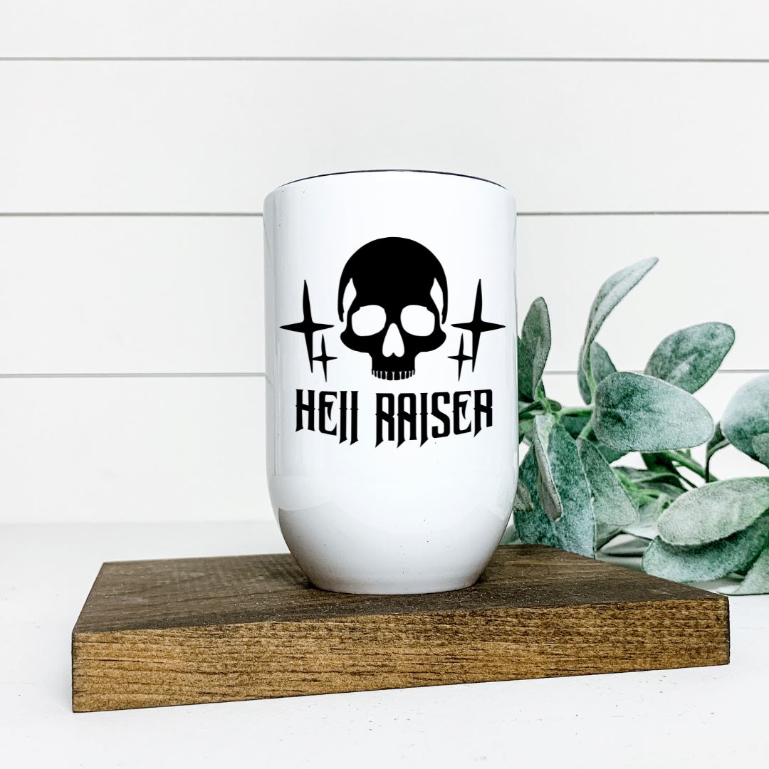 HELL RAISER WINE TUMBLER Harlow Boutique Official Online Store 