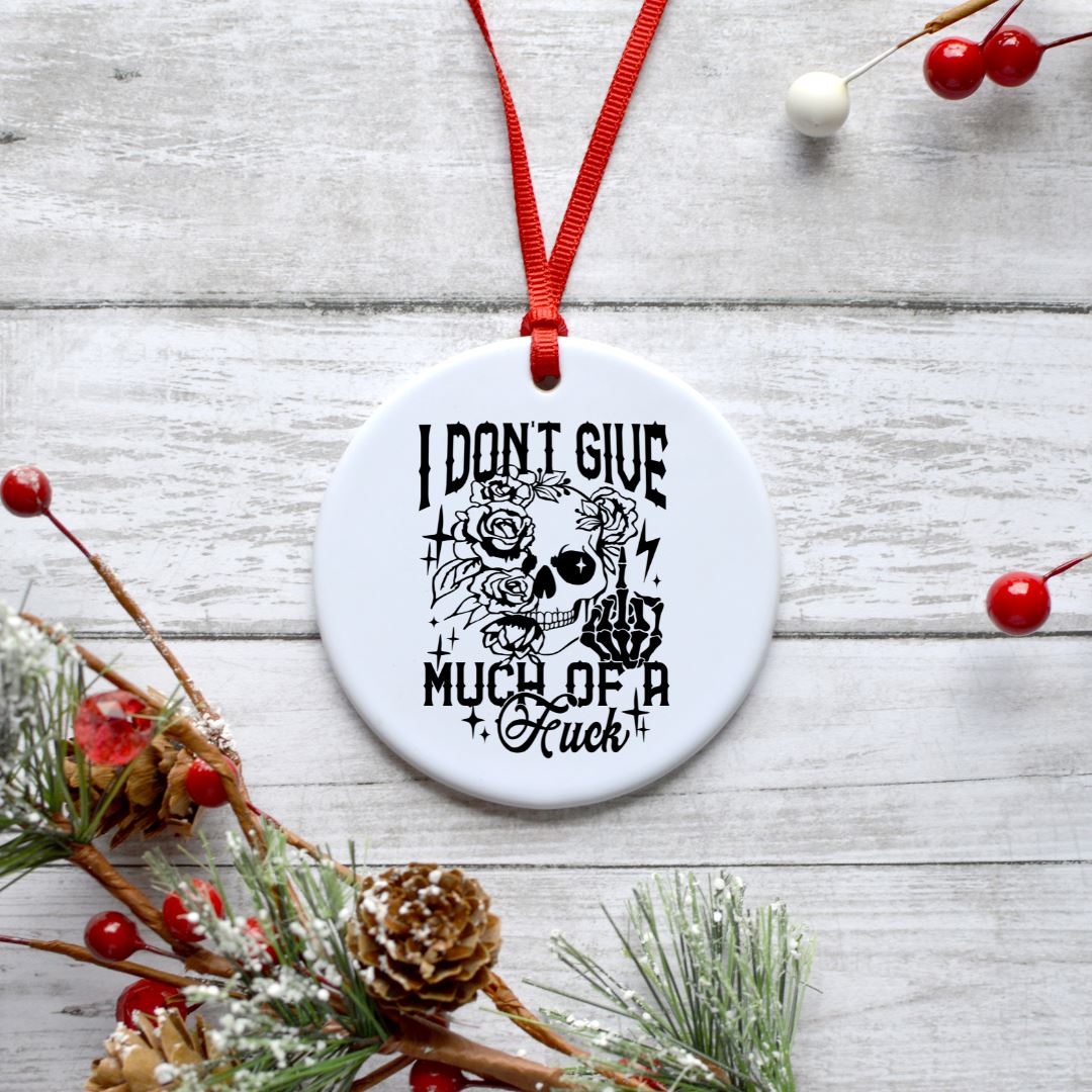 I DONT GIVE MUCH OF A FUCK ORNAMENT Ornament Harlow Boutique Official Online Store 