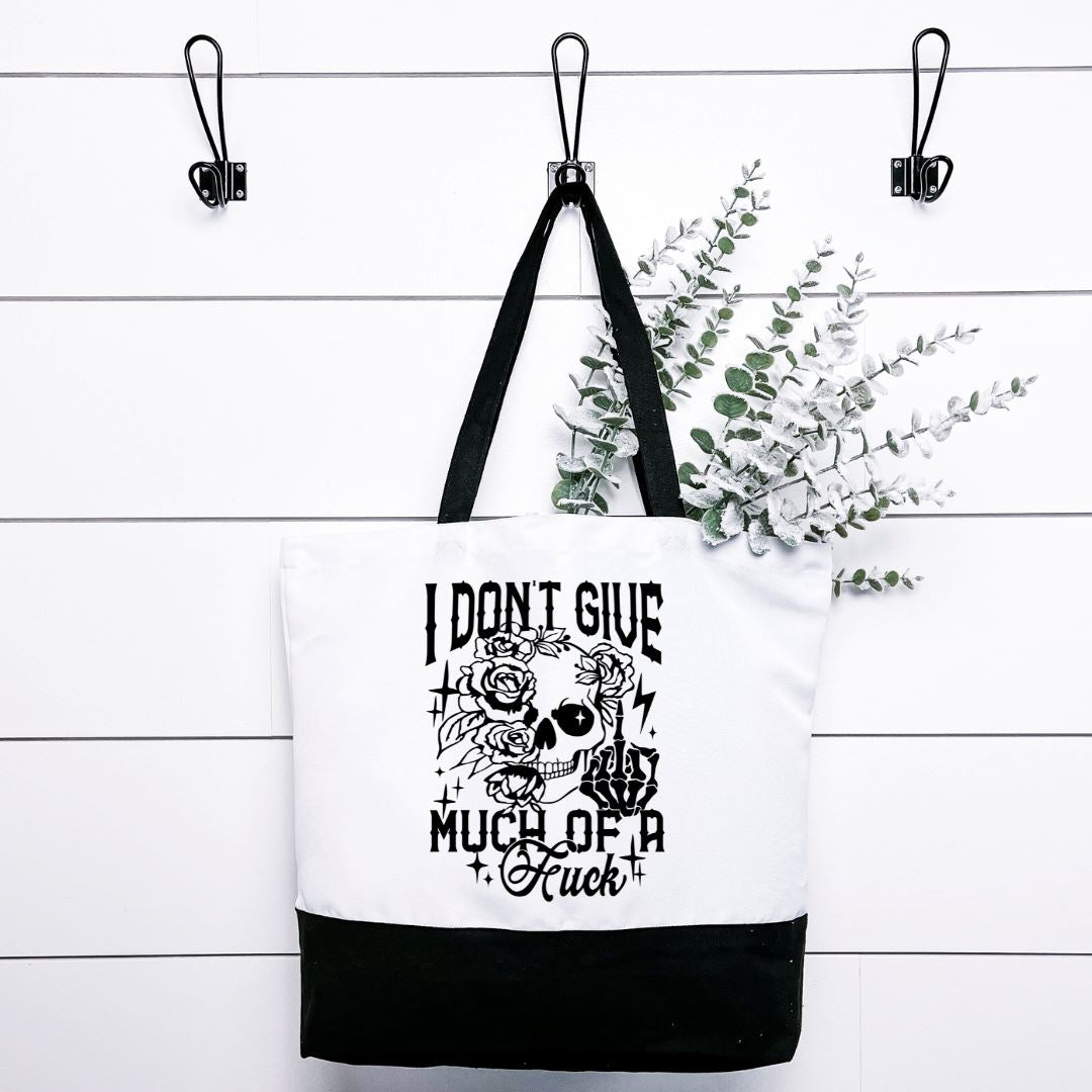 I Dont Give Much Of A Fuck Tote Bag Harlow Boutique Official Online Store 