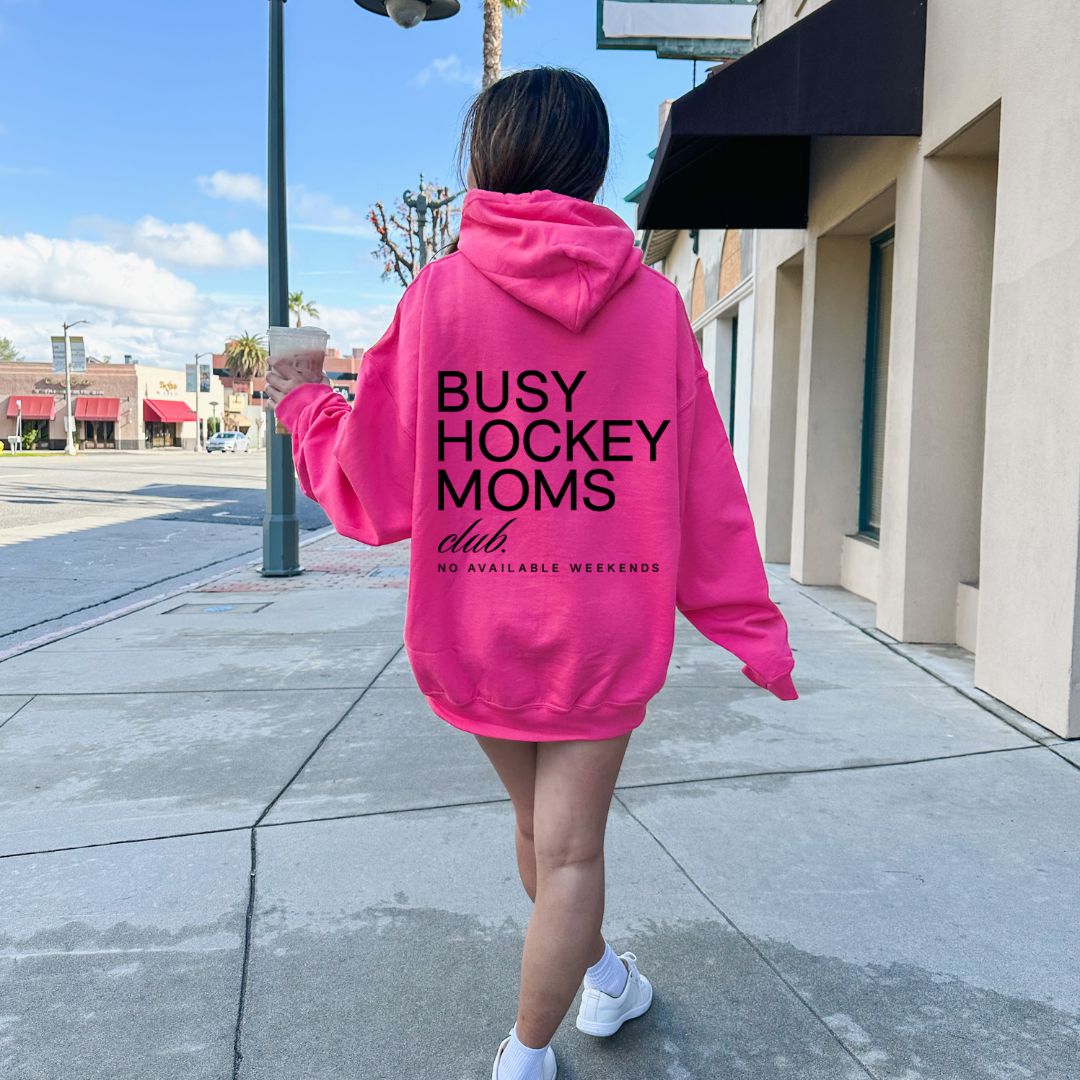 Busy Hockey Moms Club Shirts Harlow Boutique Official Online Store 