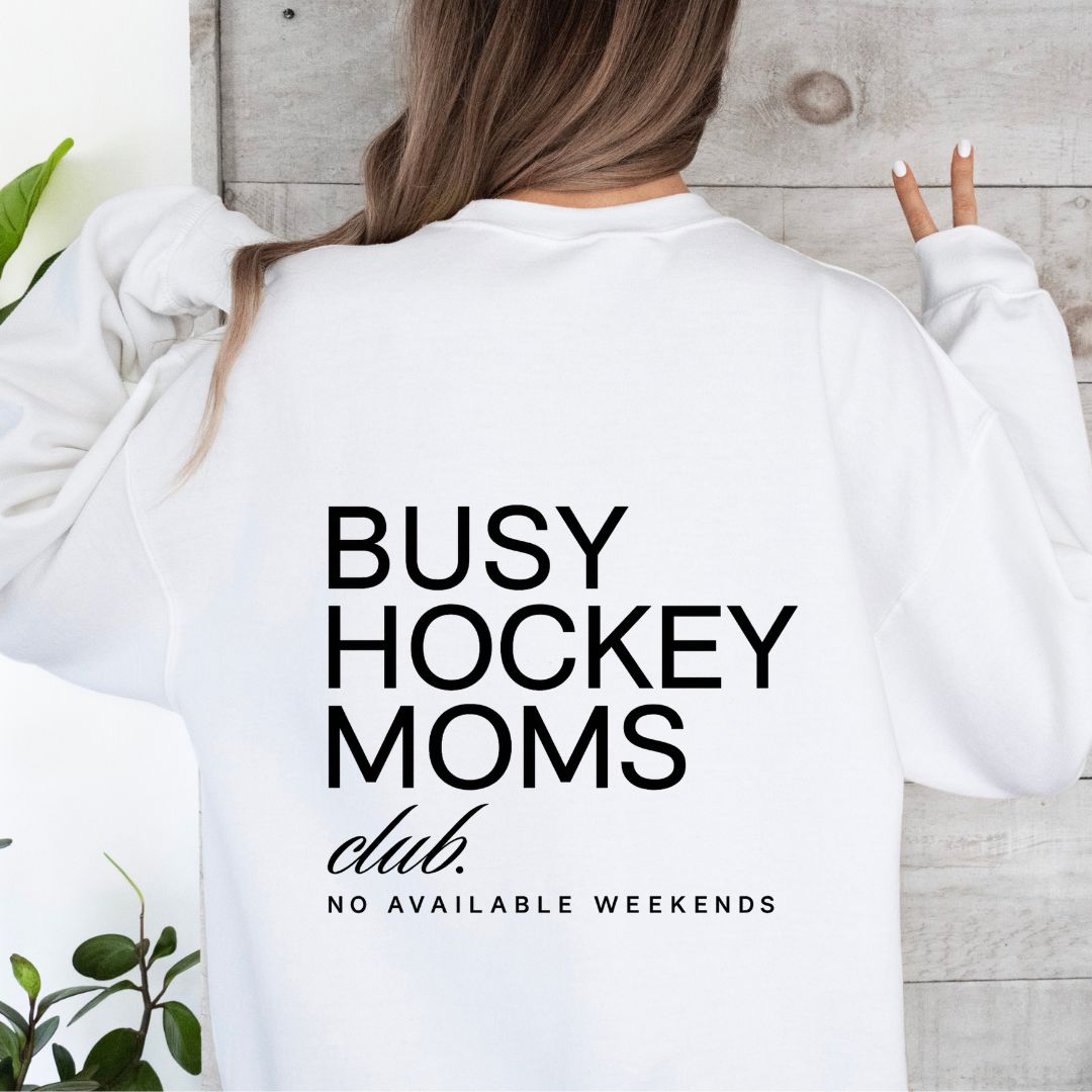 Busy Hockey Moms Club Shirts Harlow Boutique Official Online Store 
