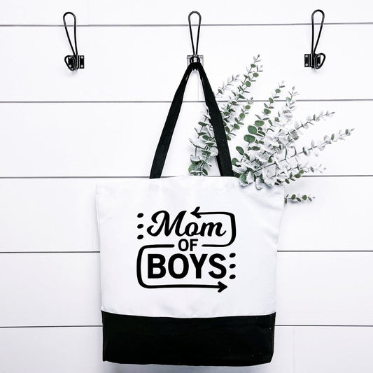 Mom Of Boys Tote Bag Harlow Boutique Official Online Store 