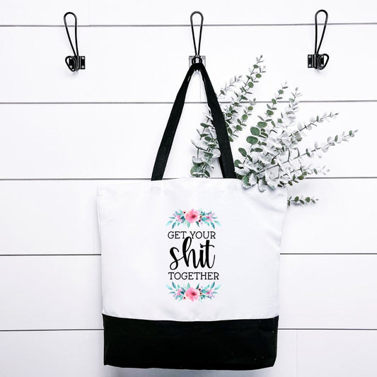 Get Your Shit Together Tote Bag Harlow Boutique Official Online Store 