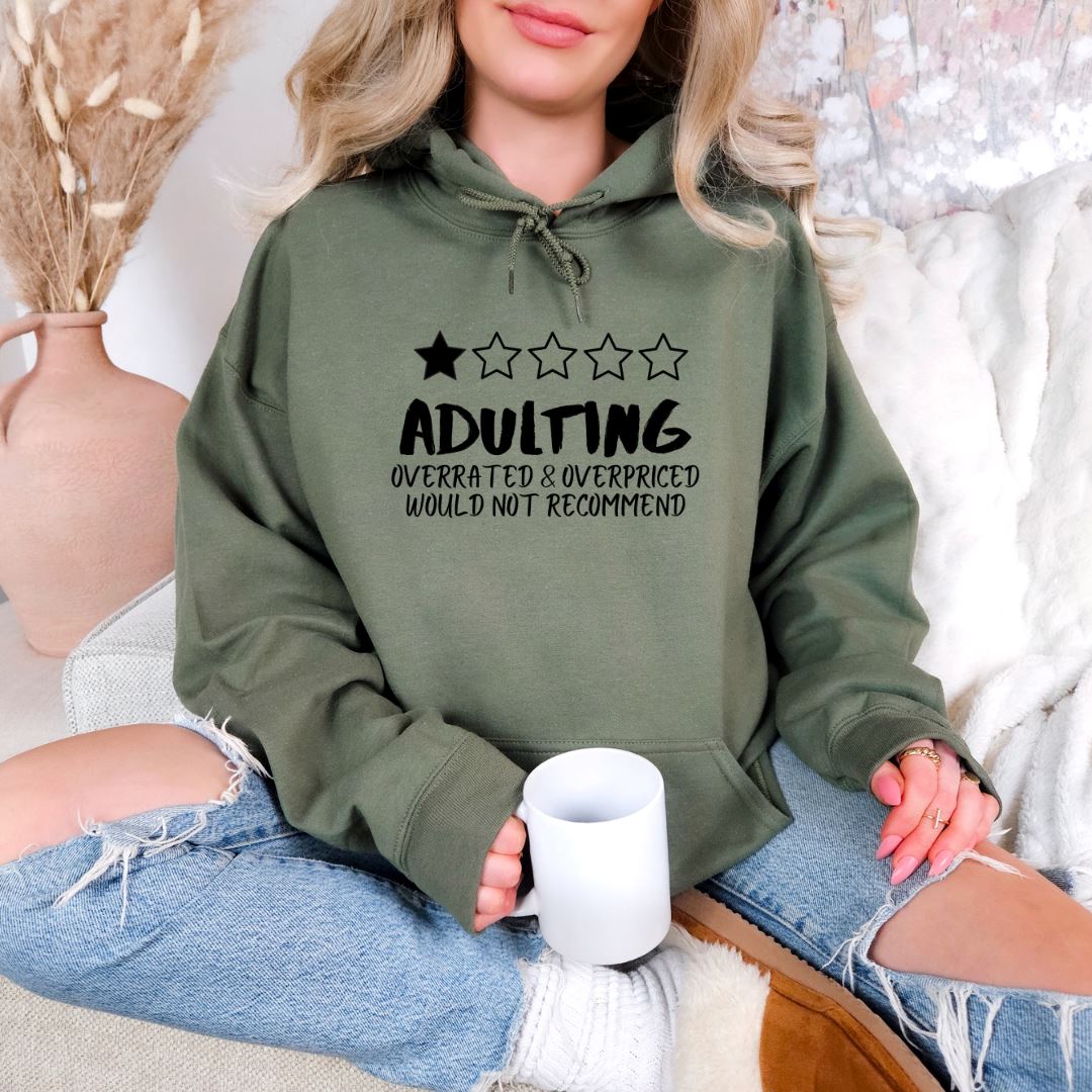 Adulting One Star Shirts Harlow Boutique Official Online Store 