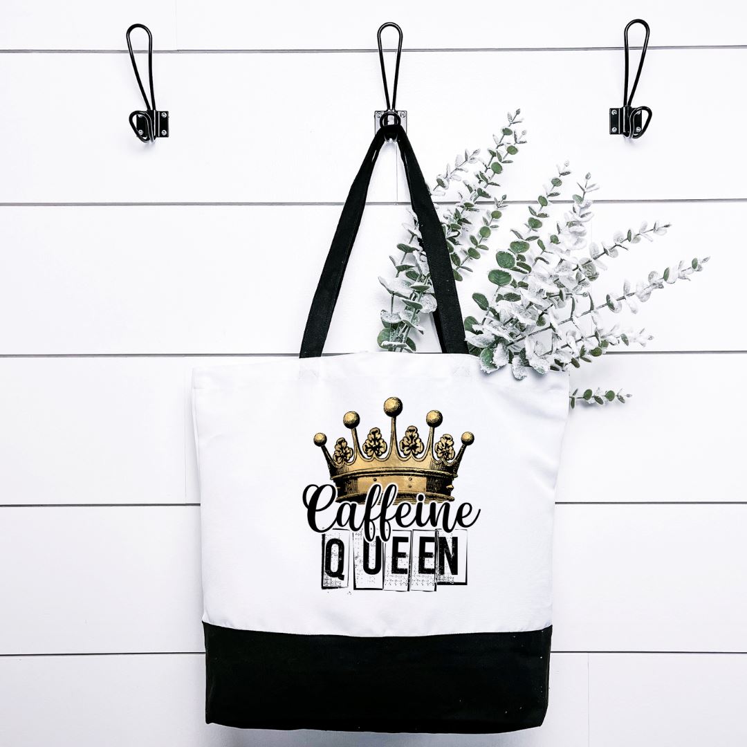 Caffeine Queen Tote Bag Harlow Boutique Official Online Store 