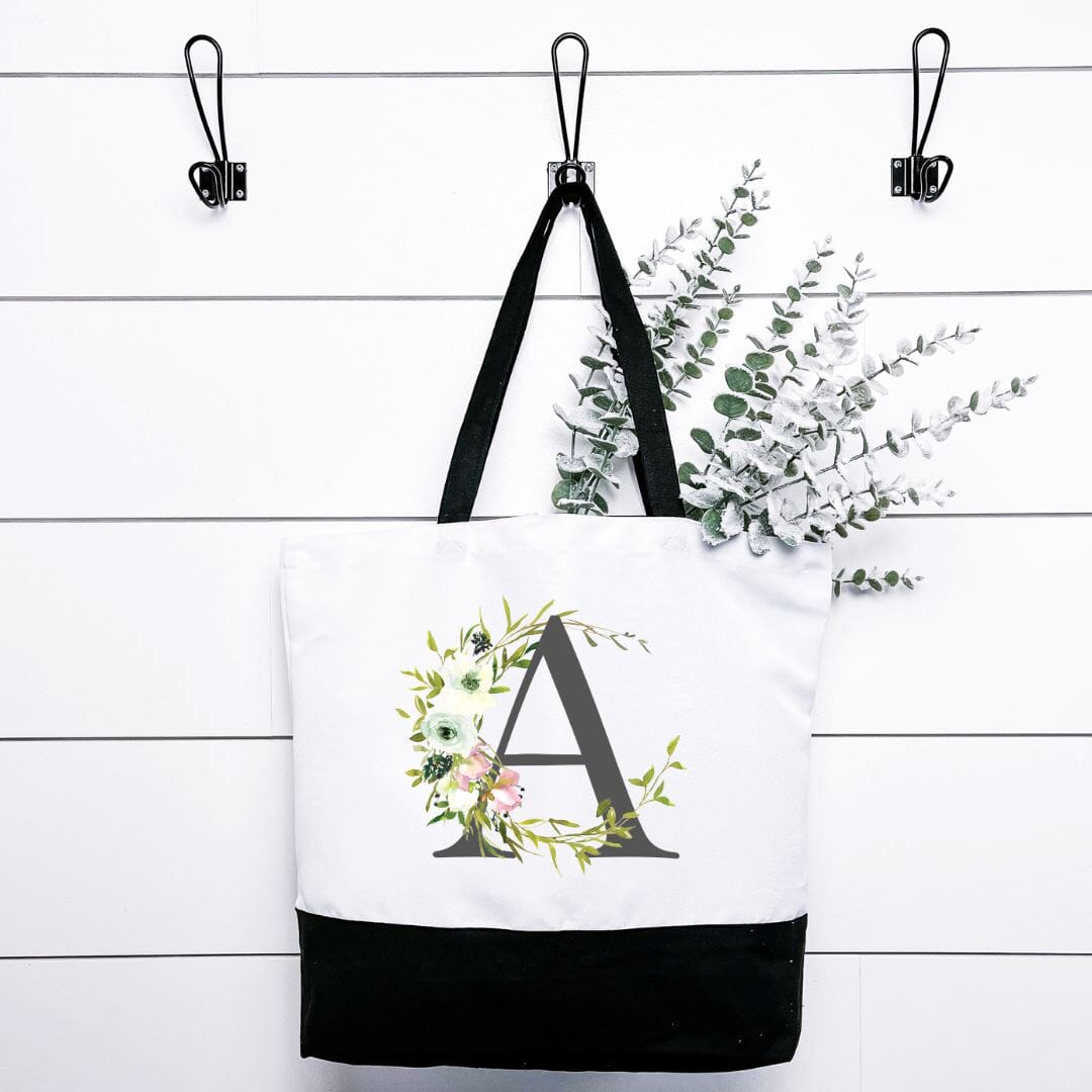 Letter A Tote Bag mws_apo_generated Harlow Boutique Official Online Store 