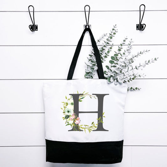 Letter H Tote Bag Harlow Boutique Official Online Store 