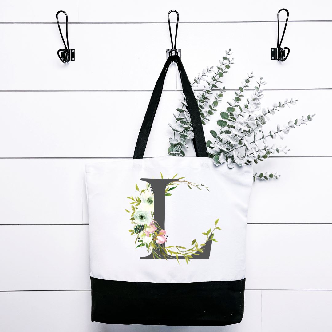 Letter L Tote Bag Harlow Boutique Official Online Store 