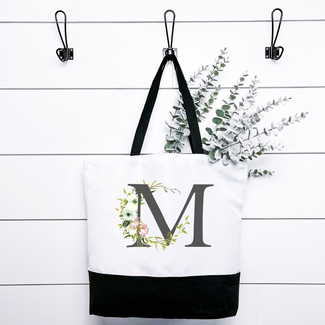 Letter M Tote Bag Harlow Boutique Official Online Store 