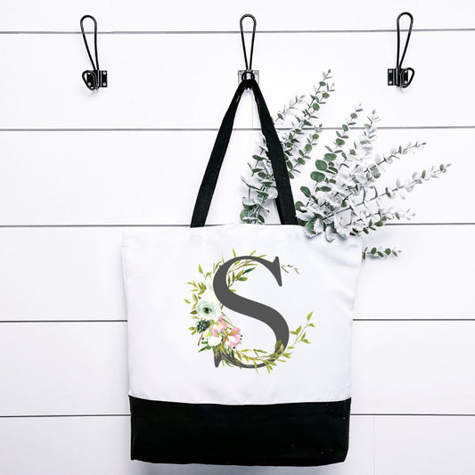 Letter S Tote Bag Harlow Boutique Official Online Store 