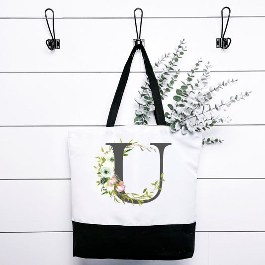 Letter U Tote Bag Harlow Boutique Official Online Store 