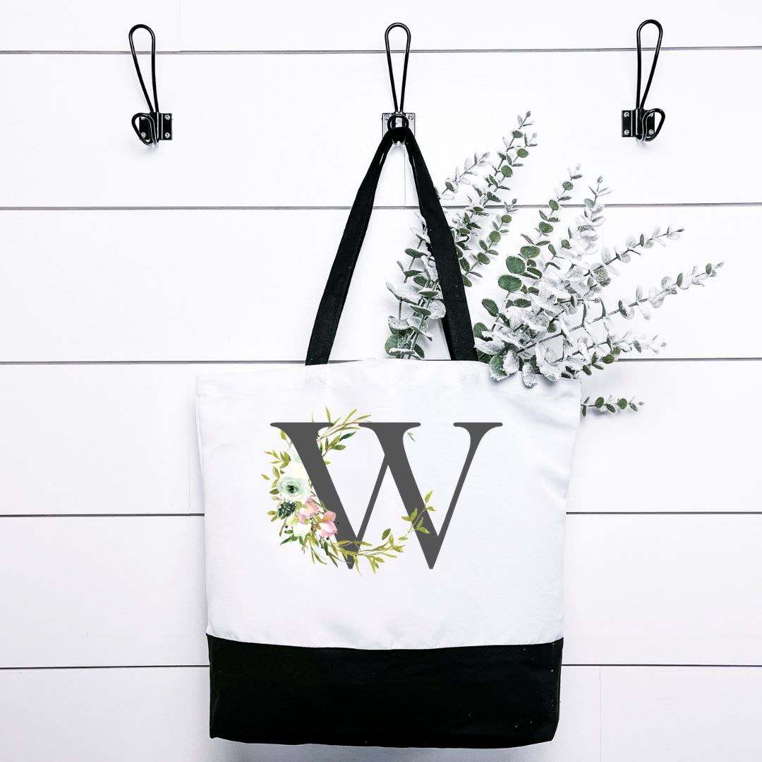 Letter W Tote Bag Harlow Boutique Official Online Store 