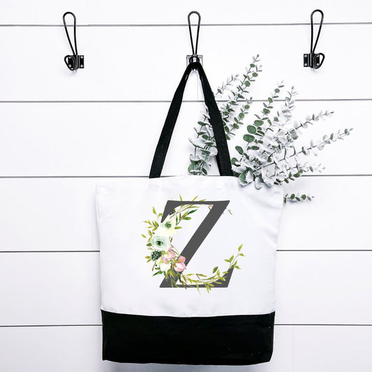 Letter Z Tote Bag Harlow Boutique Official Online Store 