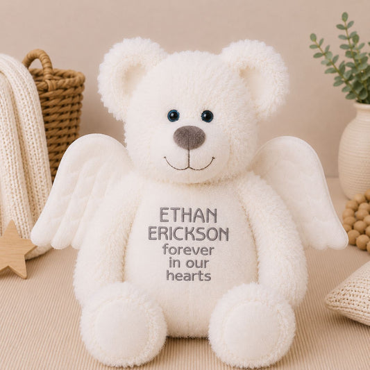 Forever in our Heart NAME Memorial Stuffed Animals Stuffed Animal Harlow Boutique Official Online Store 