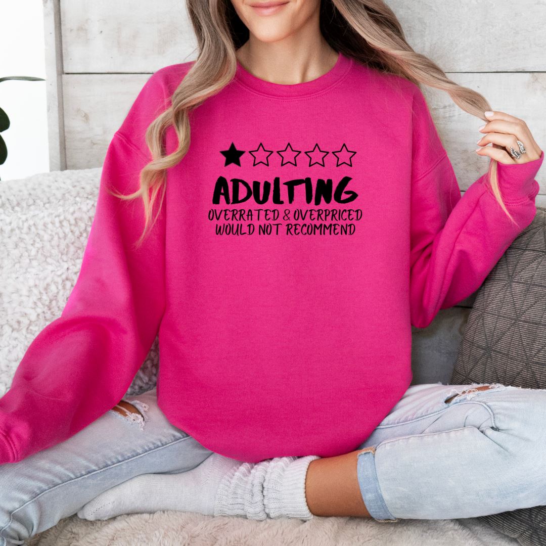 Adulting One Star Shirts Harlow Boutique Official Online Store 