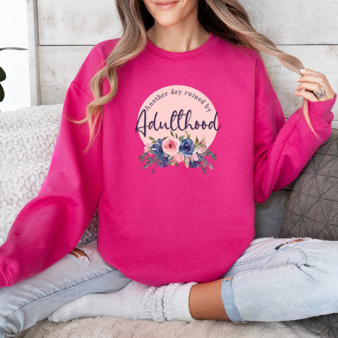 Another Day Ruined By Adulthood Shirts Harlow Boutique Official Online Store 