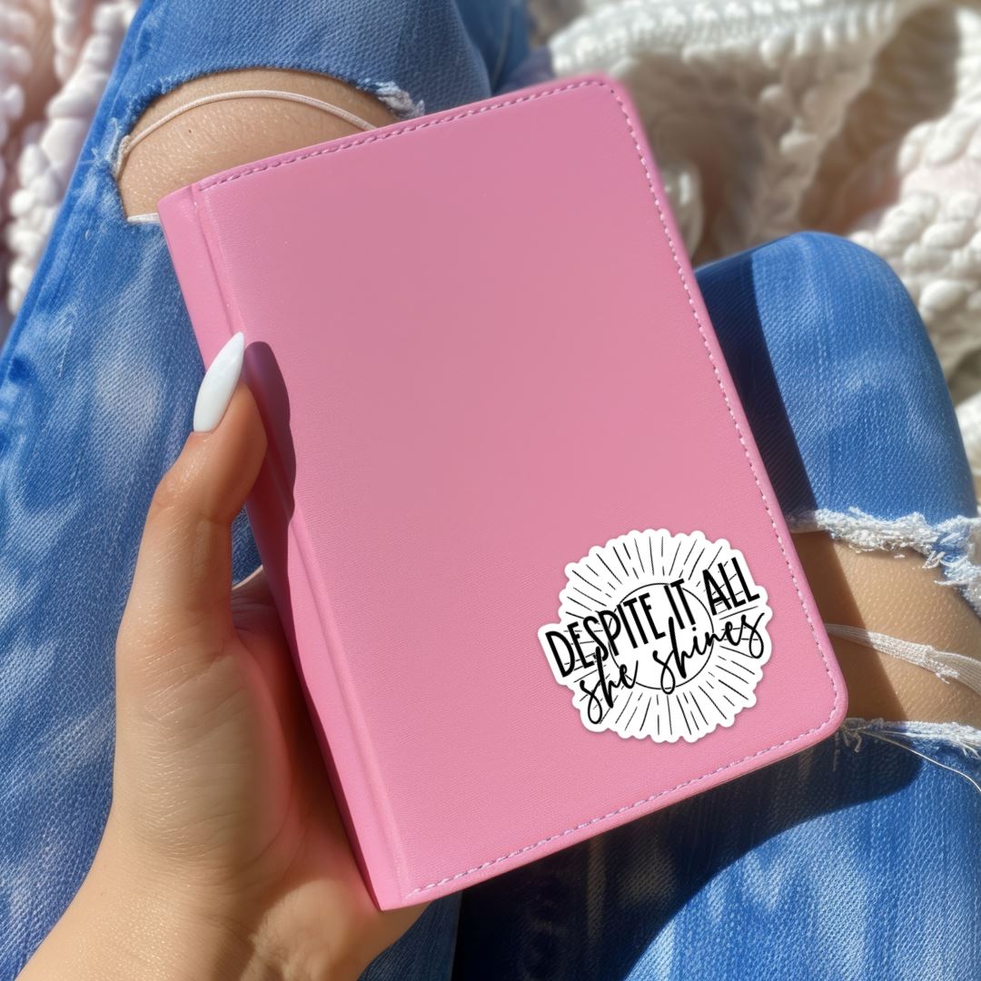 Despite It All She Shines Sticker Sticker Harlow Boutique Official Online Store 