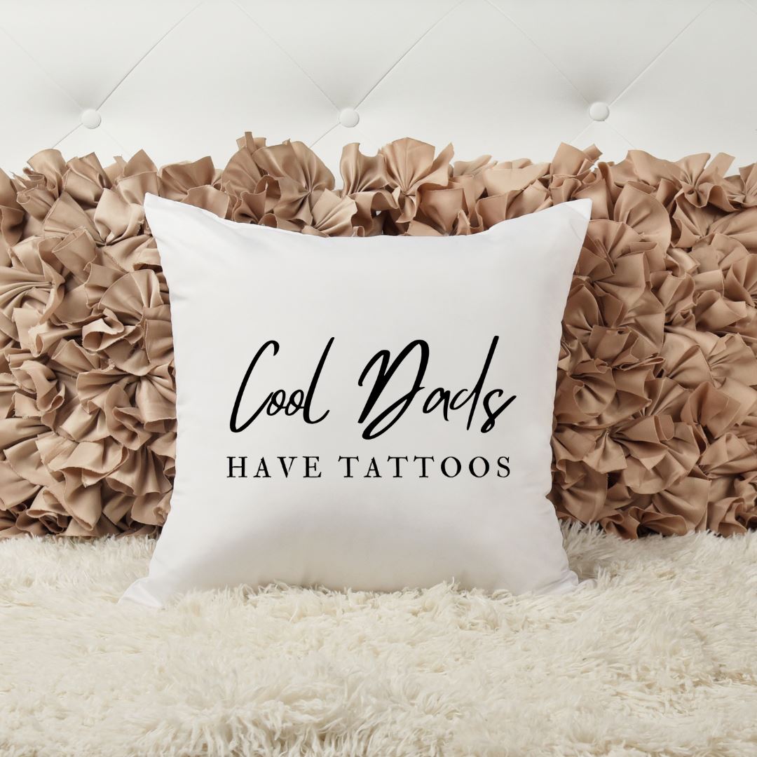 COOL DADS HAVE TATTOOS PILLOW Pillow Harlow Boutique Official Online Store 