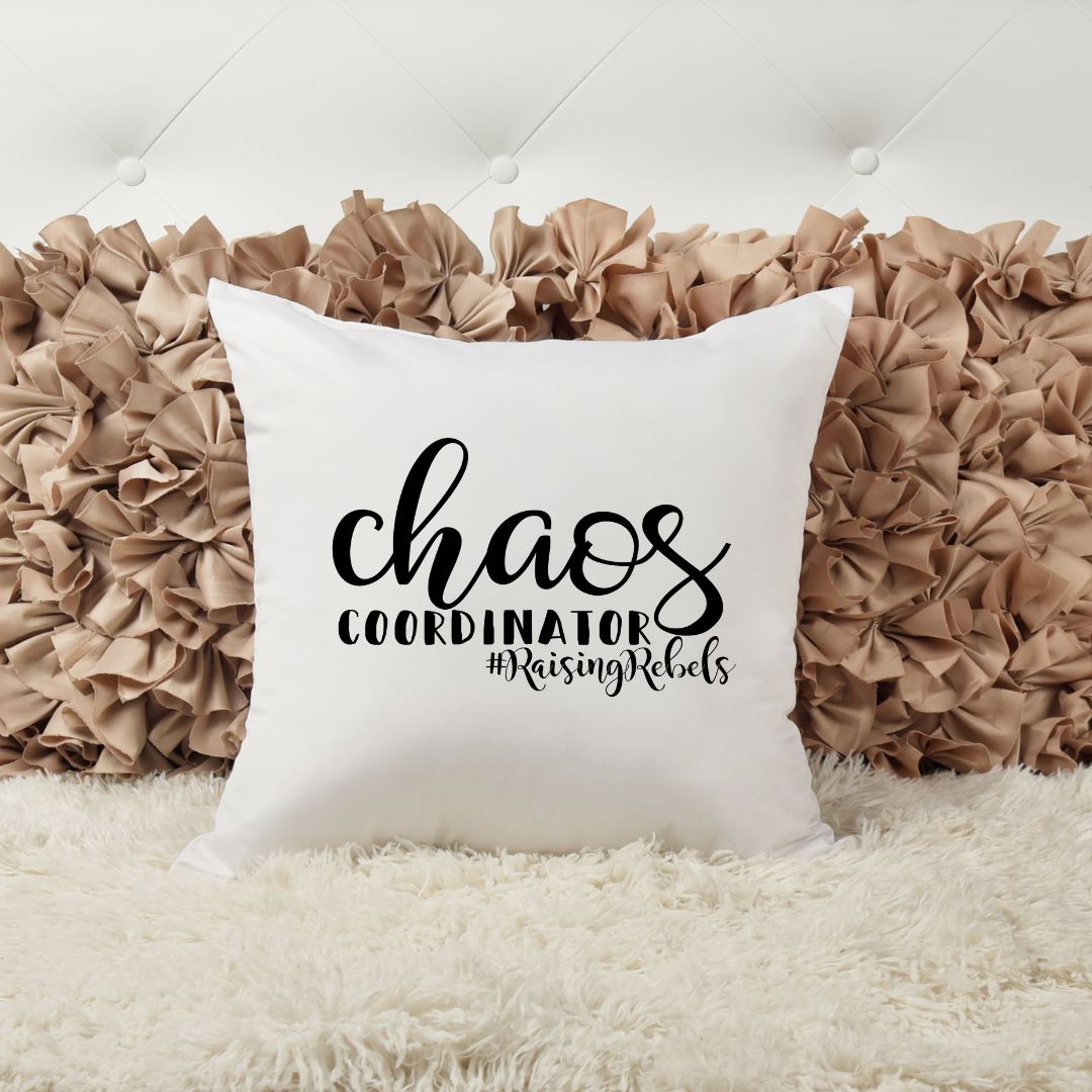 CHAOS COORDINATOR RAISING REBELS PILLOW Pillow Harlow Boutique Official Online Store 