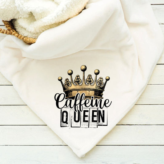 Caffeine Queen Blanket Blankets Harlow Boutique Official Online Store 