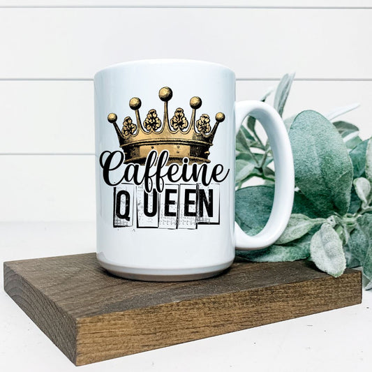 CAFFEINE QUEEN MUG Harlow Boutique Official Online Store 