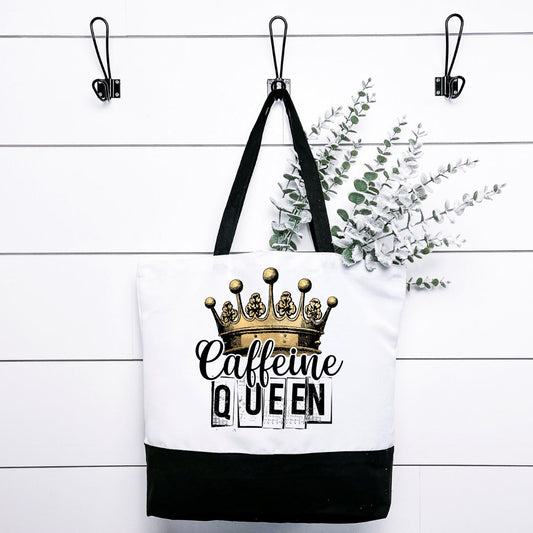 Caffeine Queen Tote Bag Harlow Boutique Official Online Store 