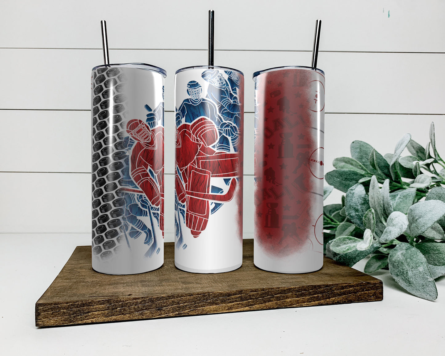 HOCKEY GOALIE TALL TUMBLER Tumblers Harlow Boutique Official Online Store 