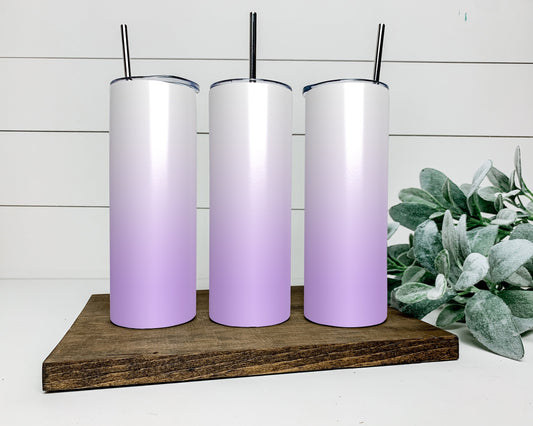 PURPLE OMBRE TALL TUMBLER Tumblers Harlow Boutique Official Online Store 