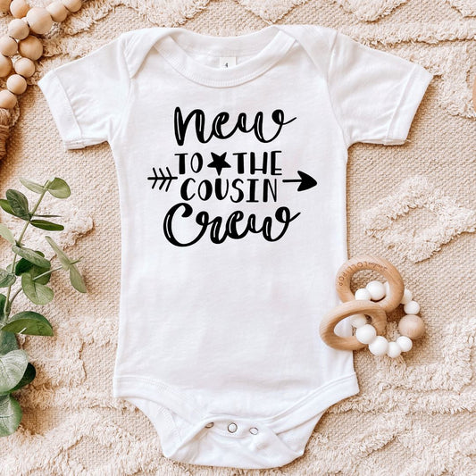 New To The Cousin Crew Baby Bodysuit Harlow Boutique Official Online Store 