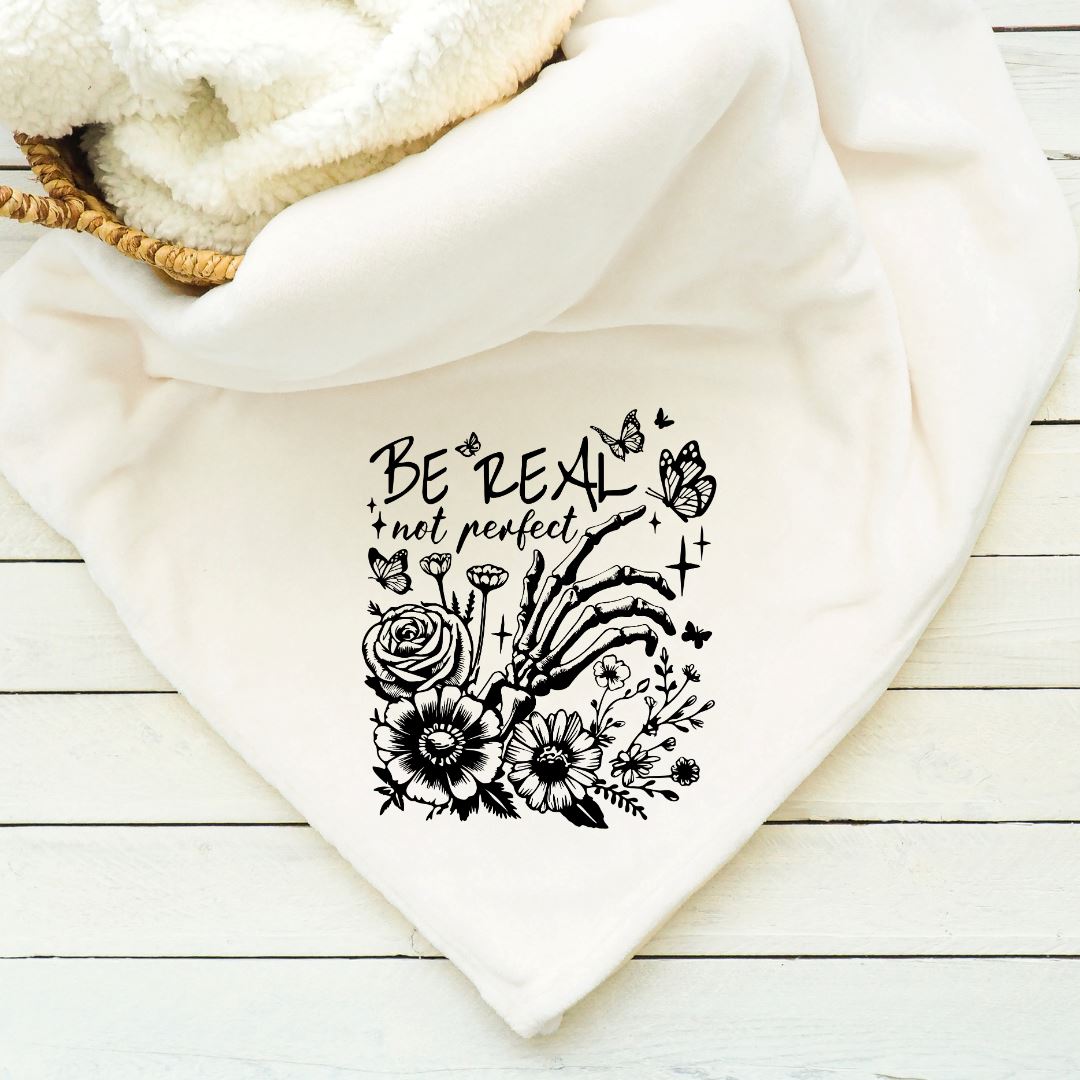 Be Real Not Perfect Blanket Blankets Harlow Boutique Official Online Store 