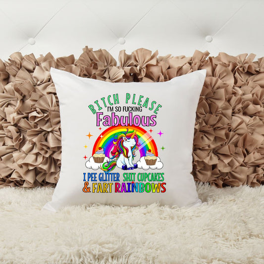 BITCH PLEASE PILLOW Pillow Harlow Boutique Official Online Store 