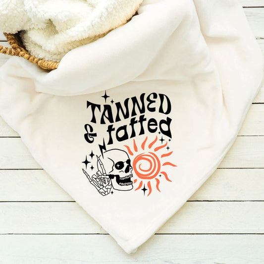 Tanned And Tatted Blanket Blankets Harlow Boutique Official Online Store 