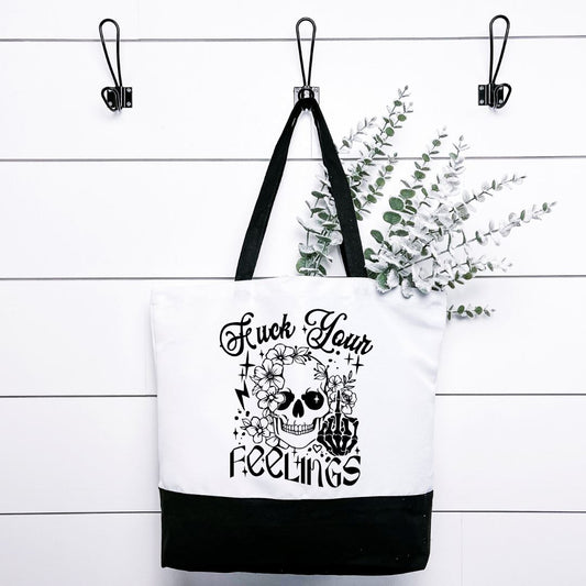 Fuck Your Feelings Tote Bag Harlow Boutique Official Online Store 