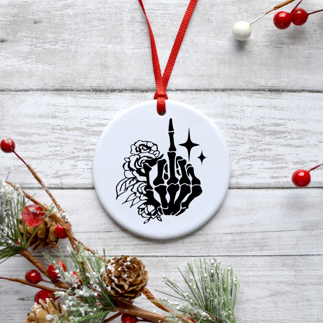 MIDDLE FINGER ORNAMENT Ornament Harlow Boutique Official Online Store 