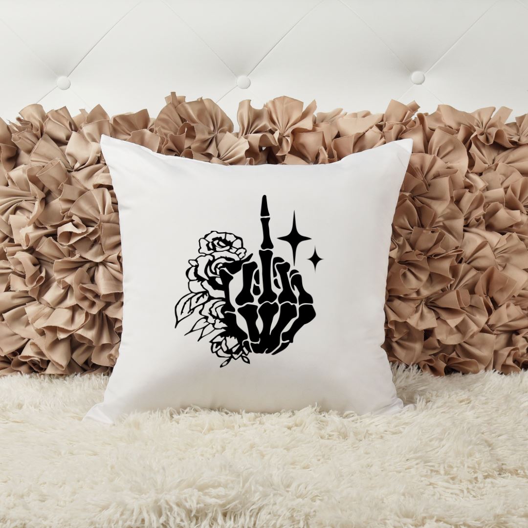 MIDDLE FINGER PILLOW Pillow Harlow Boutique Official Online Store 