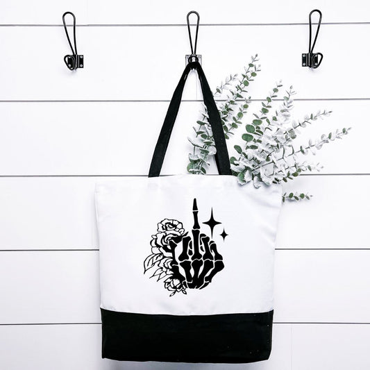 Middle Finger Tote Bag Harlow Boutique Official Online Store 