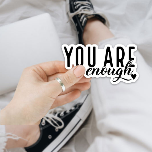 You Are Enough Sticker Sticker Harlow Boutique Official Online Store 
