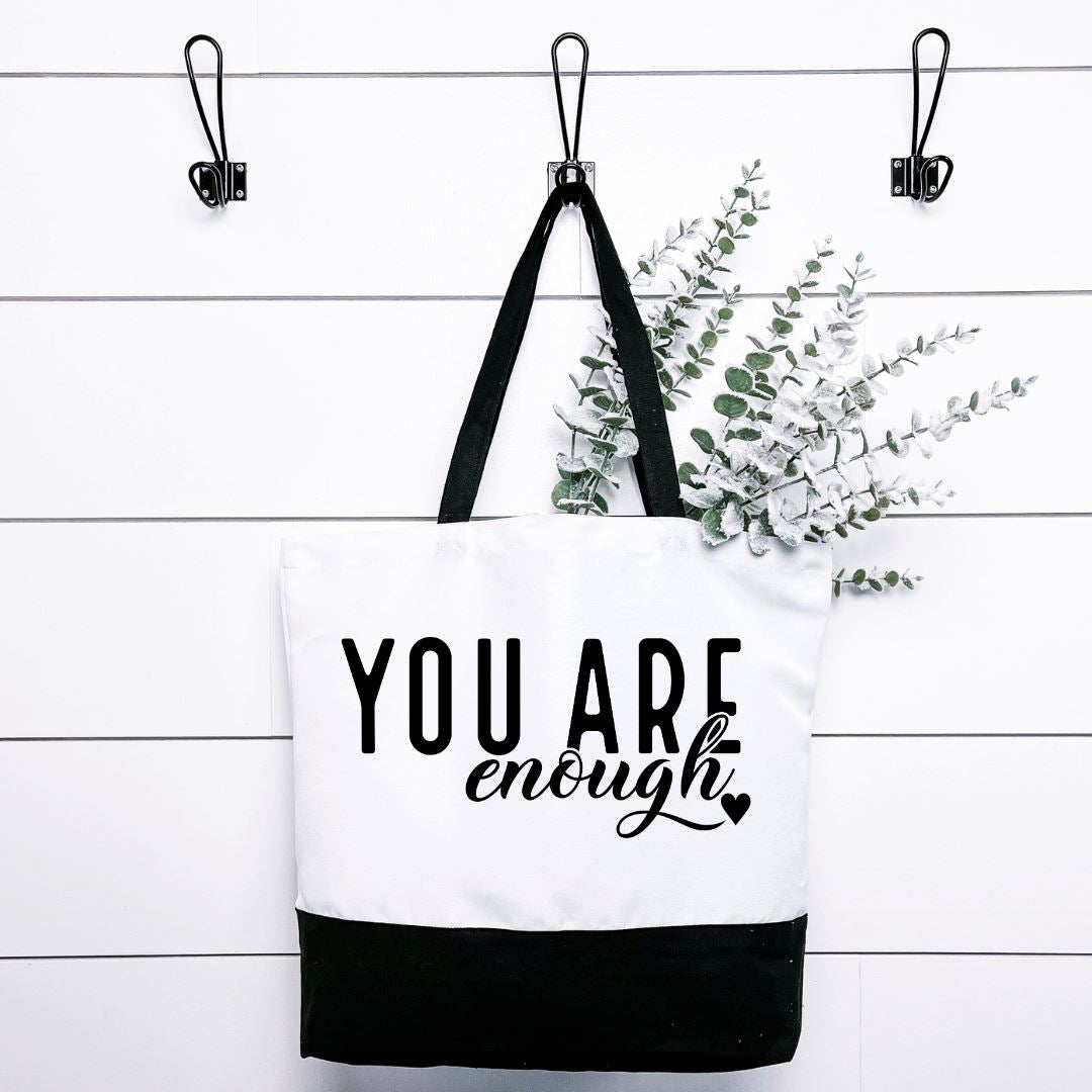 You are Enough Tote Bag Harlow Boutique Official Online Store 